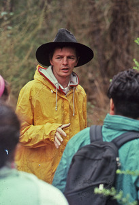 Noel Oard Mapstead leading a hike