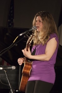 Dar Williams, performing at the First Congregational Church in Wellfleet