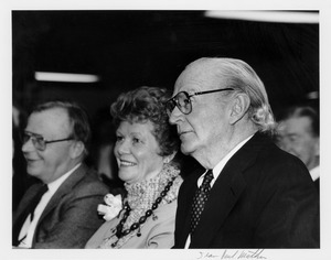 Jean Paul Mather with Mary Spellicy during dedication