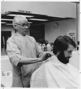 Nelson Major at work