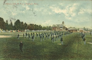 Military drill, M.A.C., Amherst, Mass.