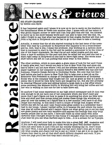 Renaissance News & Views, Vol. 8 No. 4 (April 1994)