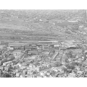 Schlager Steel Company, Parsons, Friedman and Central, business and residential area, Somerville, MA