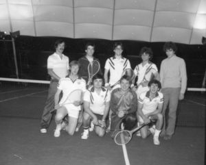 Suffolk University men's tennis team, 1981