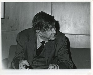 Auden, W. H. (Wystan Hugh) last visit to BC.