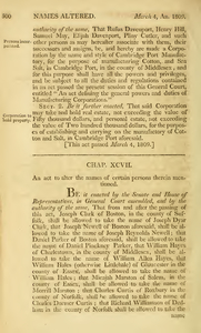 1808 Chap. 0097. An Act To Alter The Names Of Certain Persons Therein Mentioned.