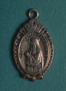 Medal of St. Bernadette of Lourdes