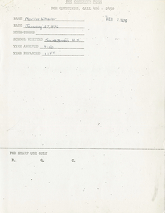 Citywide Coordinating Council daily monitoring report for South Boston High School by Marilee Wheeler, 1976 January 27