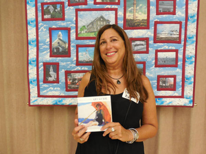 Patricia Zur at the Provincetown Mass. Memories Road Show