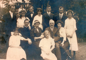 Charles Logue and family