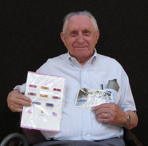 Irving Isaacson at the World War II Mass. Memories Road Show