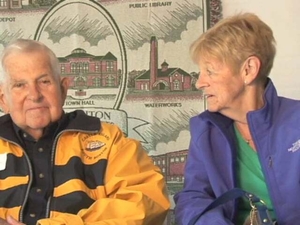 Jean Mellyn and Leo Mellyn at the Stoughton Mass. Memories Road Show: Video Interview