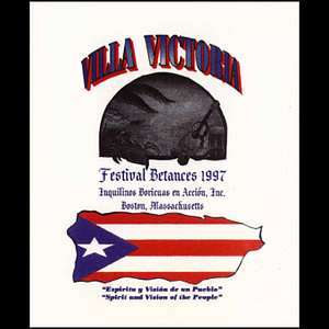 Villa Victoria Festival Betances 1997 Inquilinos Boricuas en Acción, Inc. Boston, MA