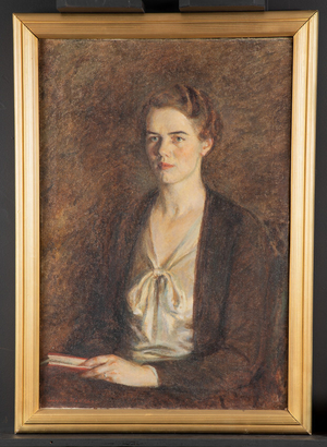Portrait of Mary Gordon Barker by Lucy Hayward Barker