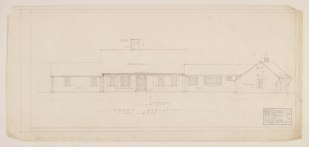 J. Bell Baster house, Weston, Mass.