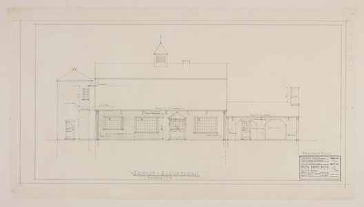 Gilbert M. Betts "The Pastures" ice cream restaurant, Schenectady, N.Y.