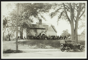 Balch family reunion, John Balch House, Beverly, Mass., August 23, 1923