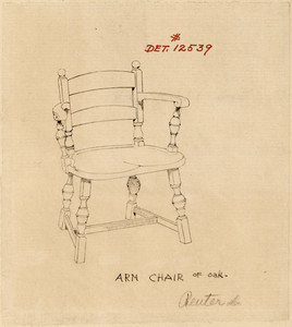 "Arm Chair of Oak"