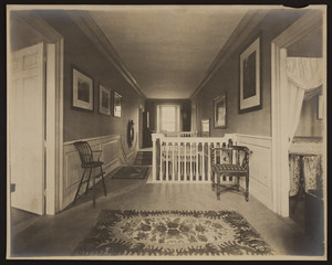 Cutler Bartlett House, upper hall