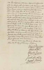 Report of the committee appointed by the Commonwealth of Massachusetts to consider the petition of Henry Howell Williams, 14 February 1792