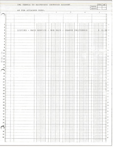 Reimbursement record