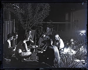 Franklin I. Jordan, photographer: midnight party