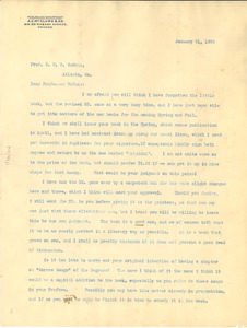 Letter from A.C. McClurg and Company to W. E. B. DuBois