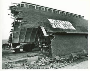 "Skylab Fell Here," demolition of the Memorial Field House, 1979