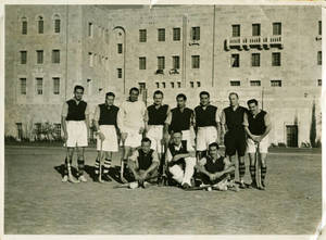 Field Hockey Team at the Jerusalem YMCA