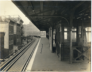 Battery Street, looking southbound