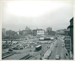 City Hall area construction