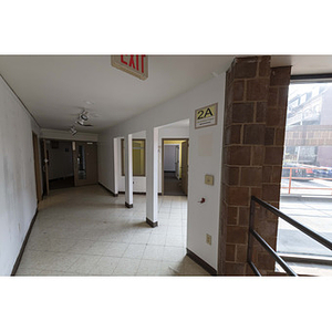 Harriet Tubman House walkway to level 2A