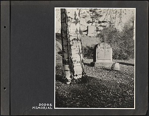 Dodge Memorial: Melrose, Mass.