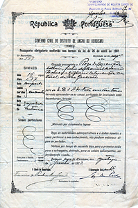 Rosa Pacheco Passport