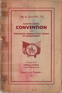11th Annual Convention, Portuguese American Civic League (1941)