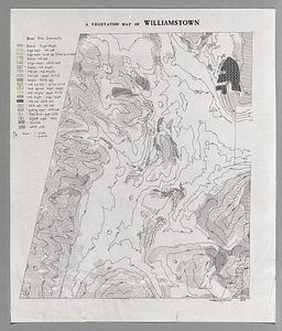 Williamstown vegetation map