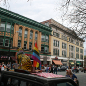 Pride Parade car decorations