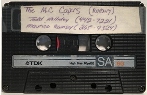 [Untitled recording by M.C. Capers]