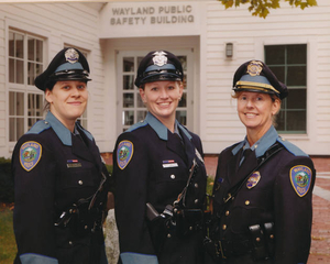 The women of the Wayland Police Dept. 2010