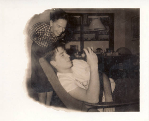 Charles Michael Dietrich and his Aunt Suzanne Dietrich