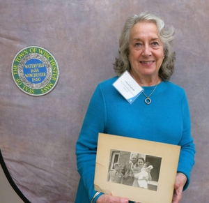 Gloria Legvold at the Winchester Mass. Memories Road Show