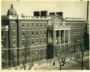 City Hospital from the Massachusetts Avenue side