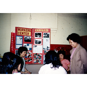 Meeting at the Chinese Progressive Association Workers' Center