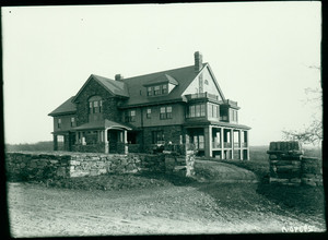 Exterior view of the E.E. Hills Estate, Shrewsbury, Mass., undated