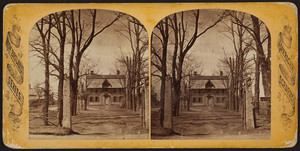 The Old Manse, residence of W, M. Emerson.