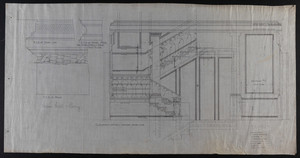 Elevation of Hall Toward Stair Case, December 26, 1905