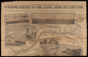 "Striking Scenes in the Canal Zone of Cape Cod," Boston Sunday Globe, September 12, 1909