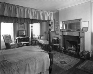 Adam Wallace Thaxter Jr. House, 59 Mount Vernon St., Boston, Mass., Bedroom..