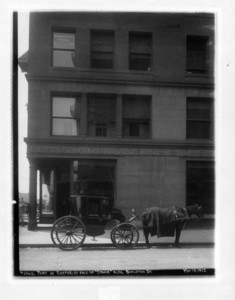 Part of Exeter Street face of Stone Building Boylston Street, Boston, Mass., May 15, 1912