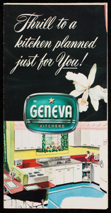 Thrill to a kitchen planned just for you! Geneva Kitchens, Geneva Modern Kitchens, Geneva, Illinois, 1950s